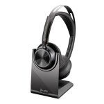 Poly Voyager Focus 2 Mik. Stereo Kulaklık (+Stand)