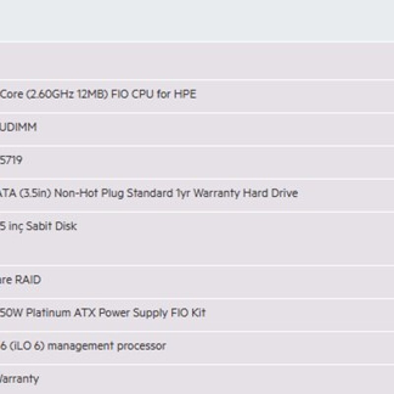 HPE ML30 Gen11 E2414-32GB-2x1TB-4U (P71385-425)