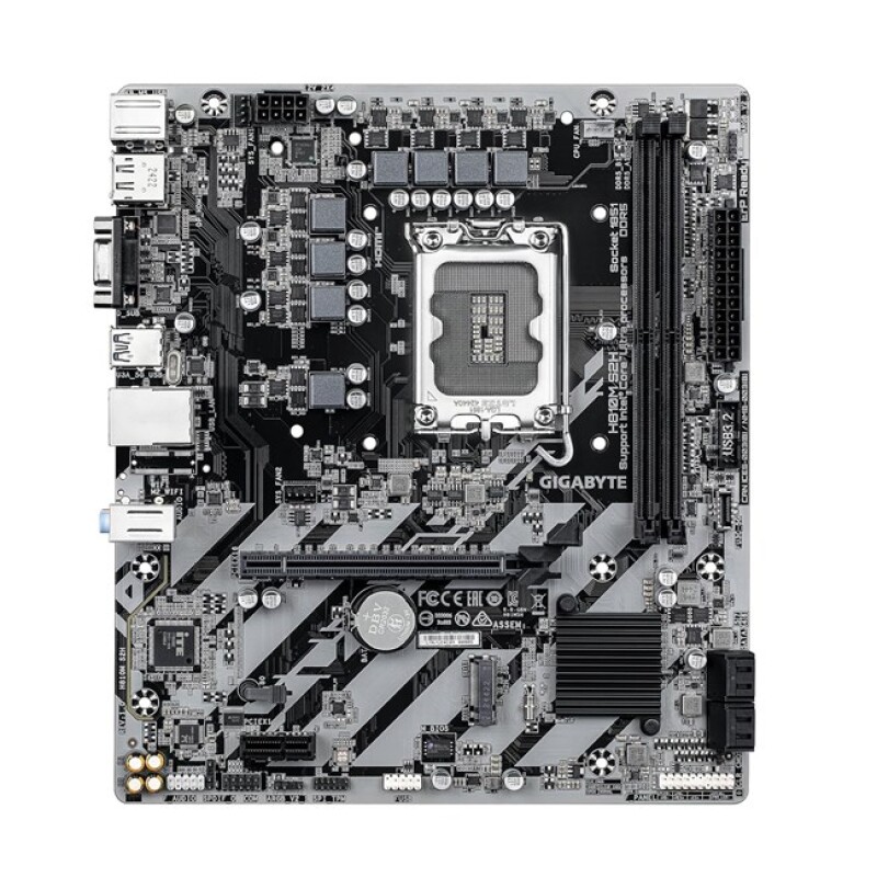 Gigabyte H810M S2H D5 1851P Vga Hdmi Dp Usb3.2
