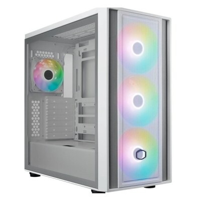 Cooler Master (MB 600) TG ARGB Beyaz (Psu yok)