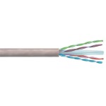 HCS Cat6 Gri U/UTP Makara Kablo LSOH (500m)