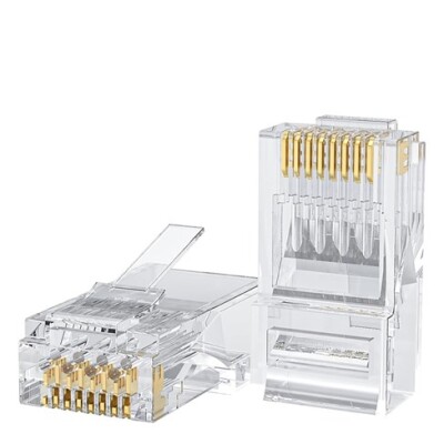 HCS UTP Cat6 Zırhsız Konnektör (100'lü)