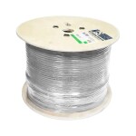 HCS Cat6A Gri S/FTP Makara Kablo LSOH (500m)