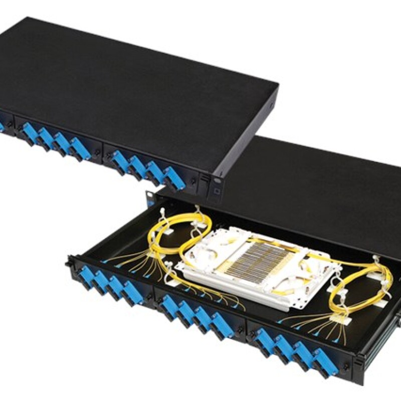 HCS 24 Port Fiber Duplex Patch Panel(PFO-12425-1U)