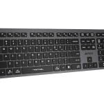 A4-Tech Şarjlı Bluetooth Klavye Gri (FBX50C)