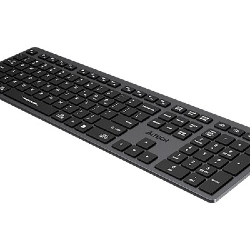 A4-Tech Şarjlı Bluetooth Klavye Gri (FBX50C)