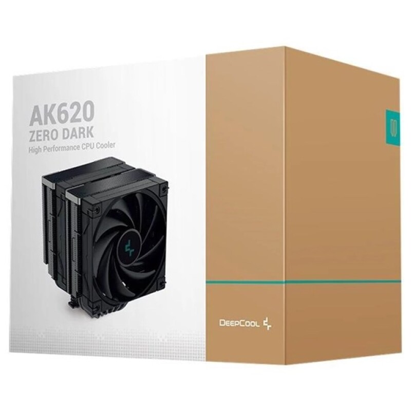 DeepCool 120mm İşlemci Soğutucu (AK620-ZERODARK)