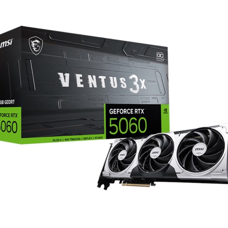 MSI GeForce RTX 5060 8G Ventus 3X OC GD7 128Bit