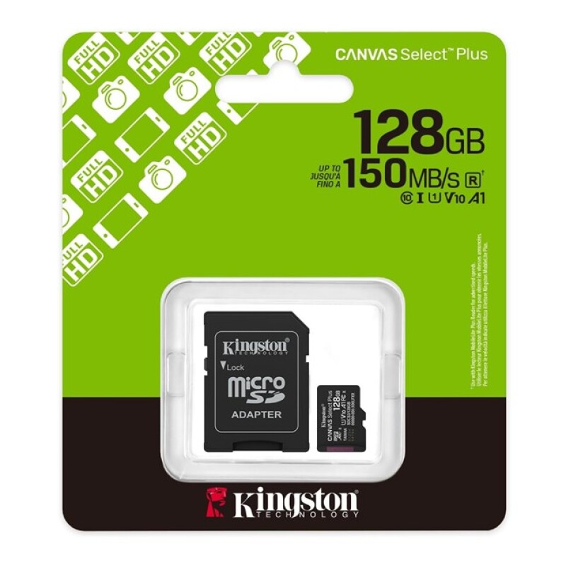 Kingston 128GB Micro SD Gen3 150MB/s SDCS3/128GB
