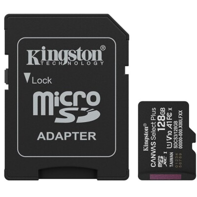 Kingston 128GB Micro SD Gen3 150MB/s SDCS3/128GB