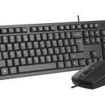A4-Tech Kablolu Set Siyah (KR-3330S)