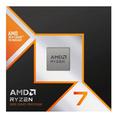 Amd Ryzen 7 9850X3D AM5Pin 120W Fansız (Box)