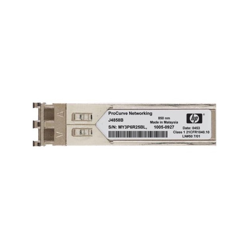 HPE Aruba J4858D 1G SFP LC SX 500m MMF XCVR