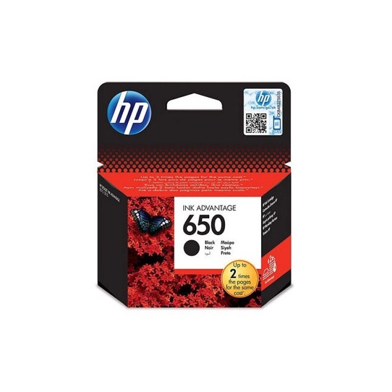 HP CZ101AE Siyah Mürekkep Kartuş (650)