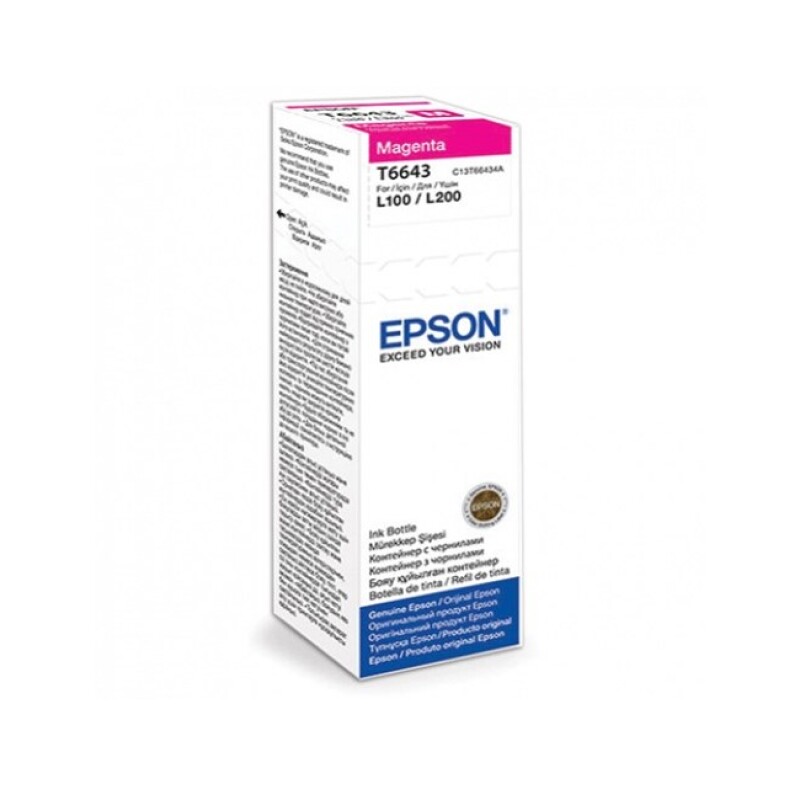 Epson T6643 Kırmızı Ink Container 70ml