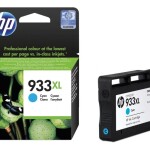 HP CN054AE Mavi Mürekkep Kartuş (933XL)