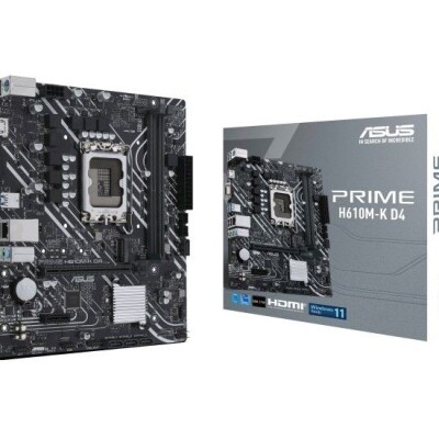 Asus Prime H610M-K D4 1700P Vga Hdmi