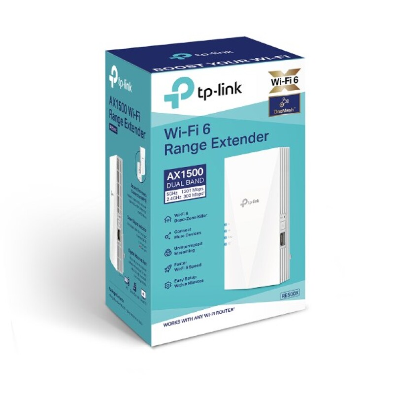 Tp-Link RE500X AC1500 Wi-Fi 6 Menzil Genisletici