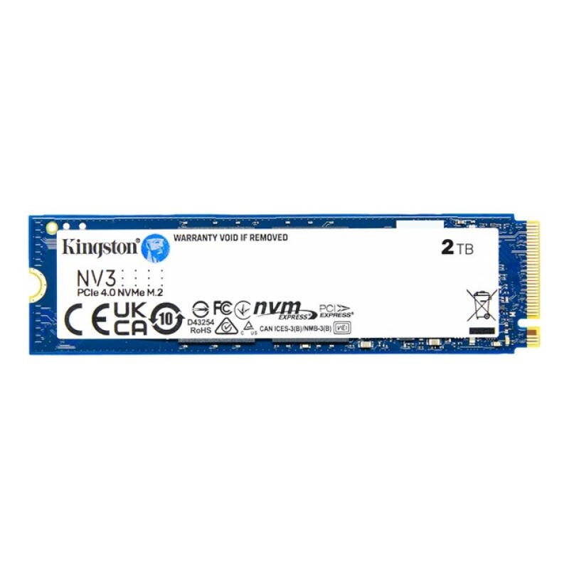 Kingston SNV3S 2TB M.2 NVMe SSD (6000-5000MBs)