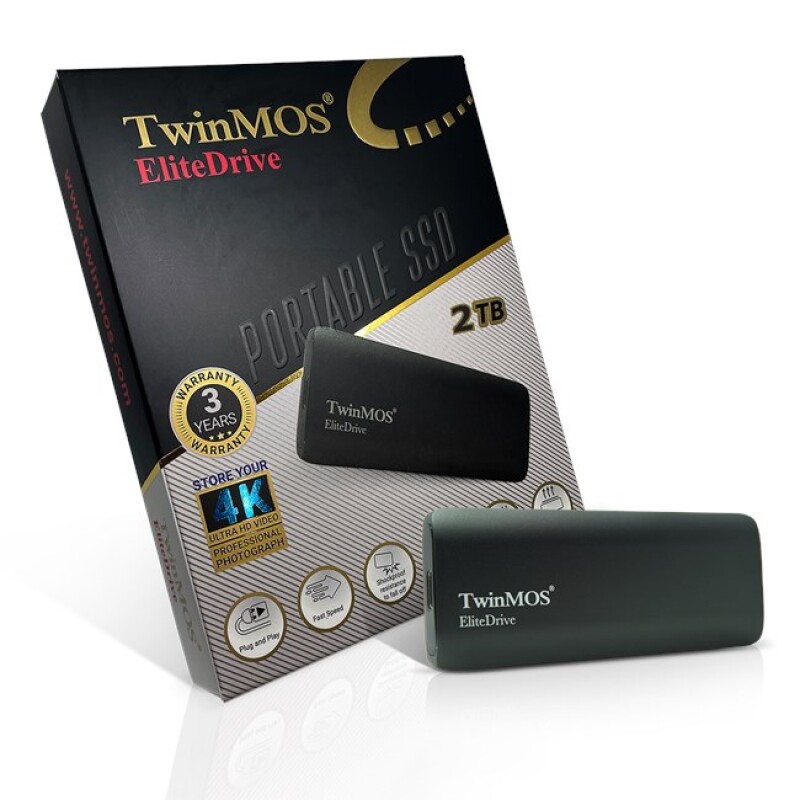 TwinMOS EliteDrive 2TB Type-C Taşınabilir SSD