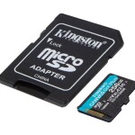 Kingston 256GB mSDXC CanvasGo+ 200MB SDCG4/256GB