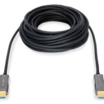 Digitus HDMI Fiber Kablo Altın Uçlu Siyah (30m) 4K