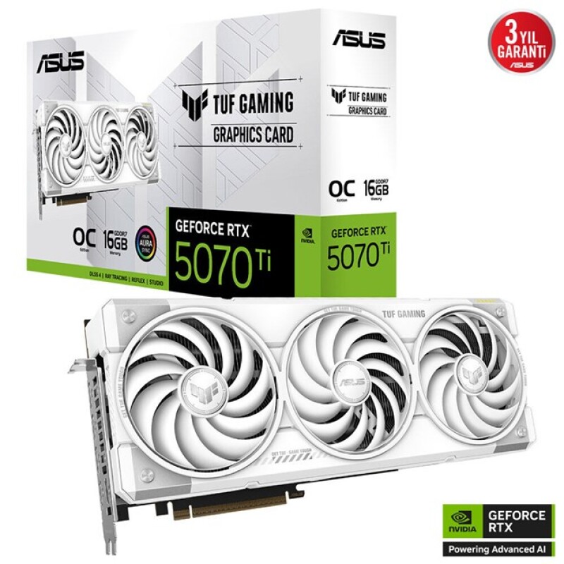 Asus GeForce RTX 5070TI 16G TUF Gaming OC W 256B