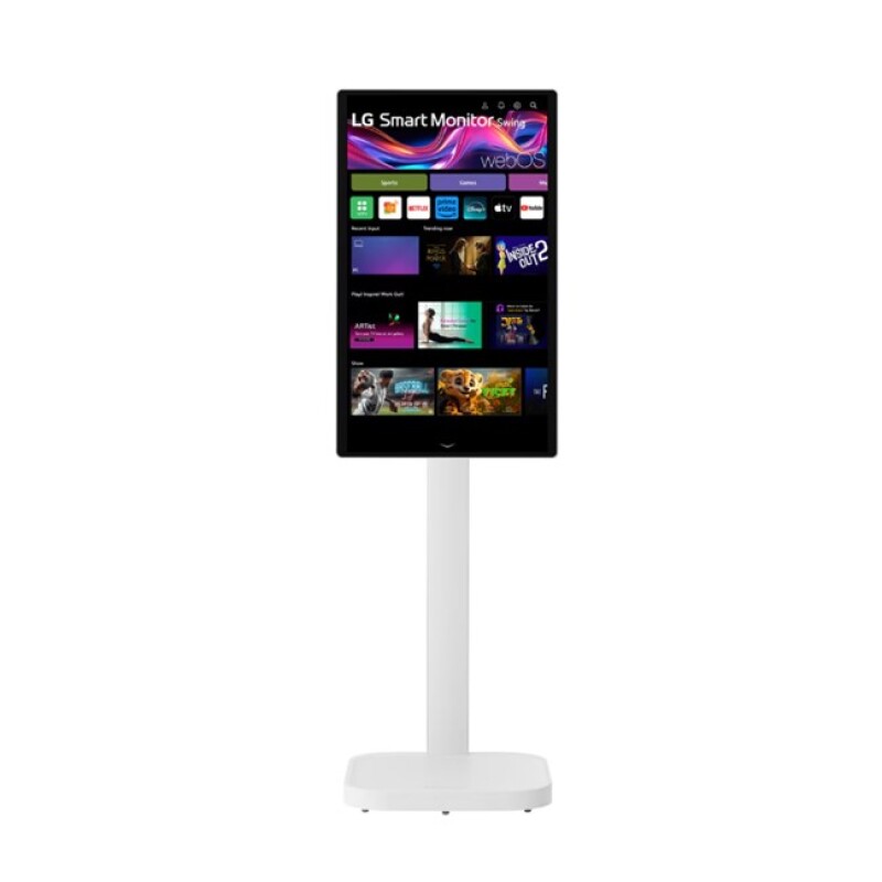 LG 31.5'' 32U889SA-W 4K Tekerlekli Standlı Smart
