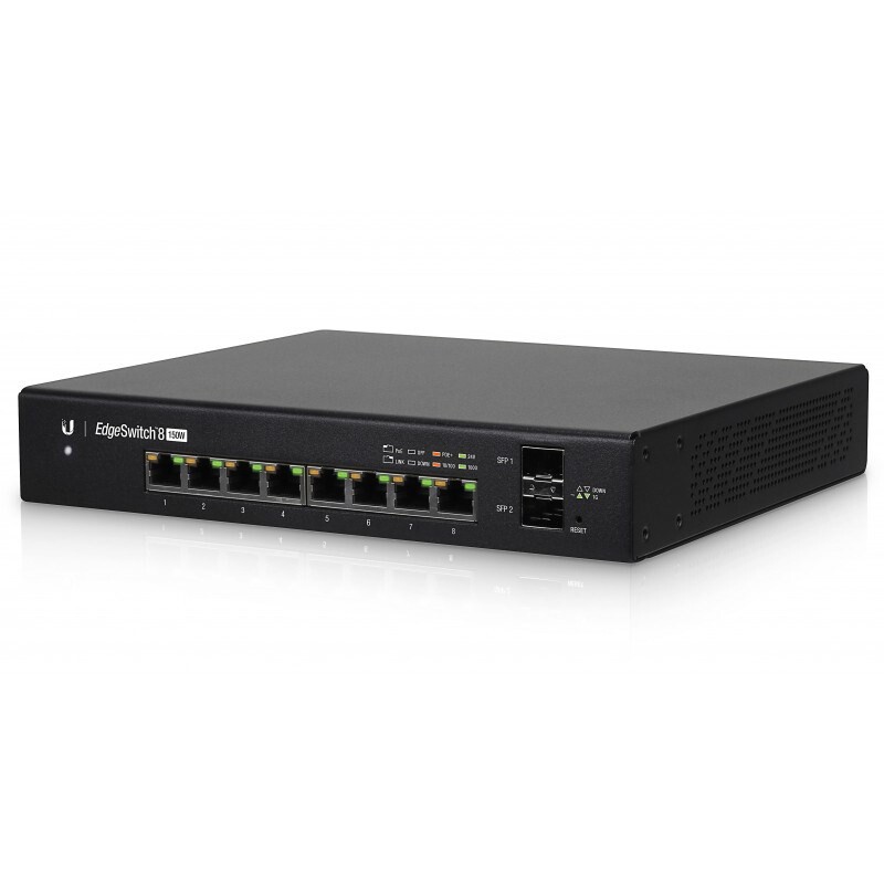 UBNT EdgeSwitch 8Port PoE 150W (ES-8-150W)