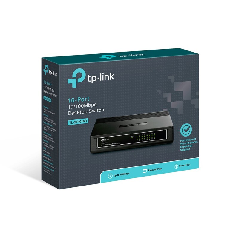 Tp-Link 16Port 10/100Mbps (TL-SF1016D)