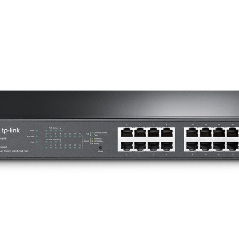 Tp-Link 16Port 8xPoE 150W (TL-SG1016PE)