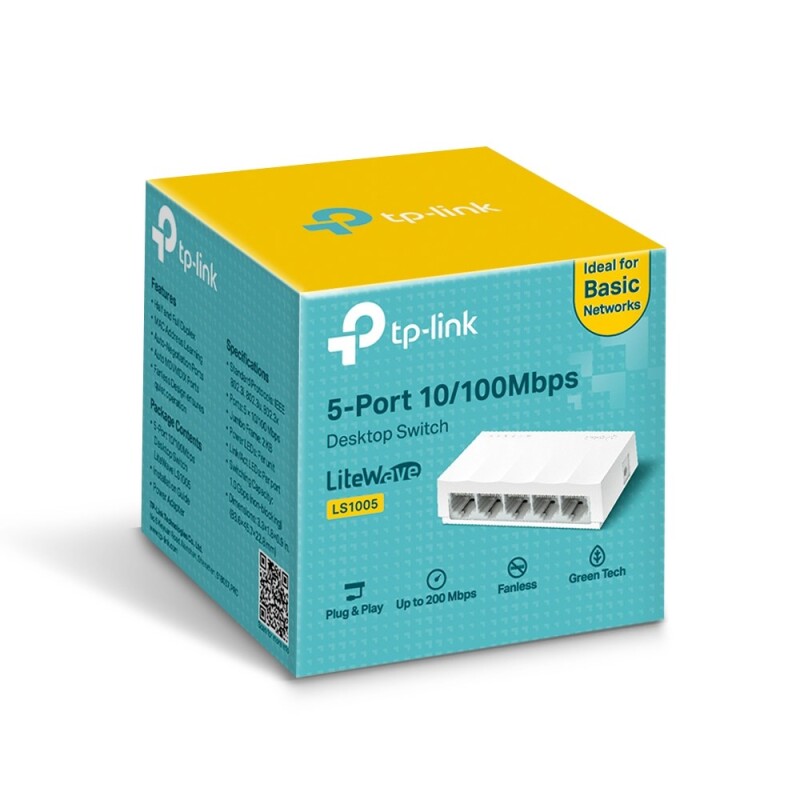 Tp-Link 5Port 10/100 Mbps (LS1005)