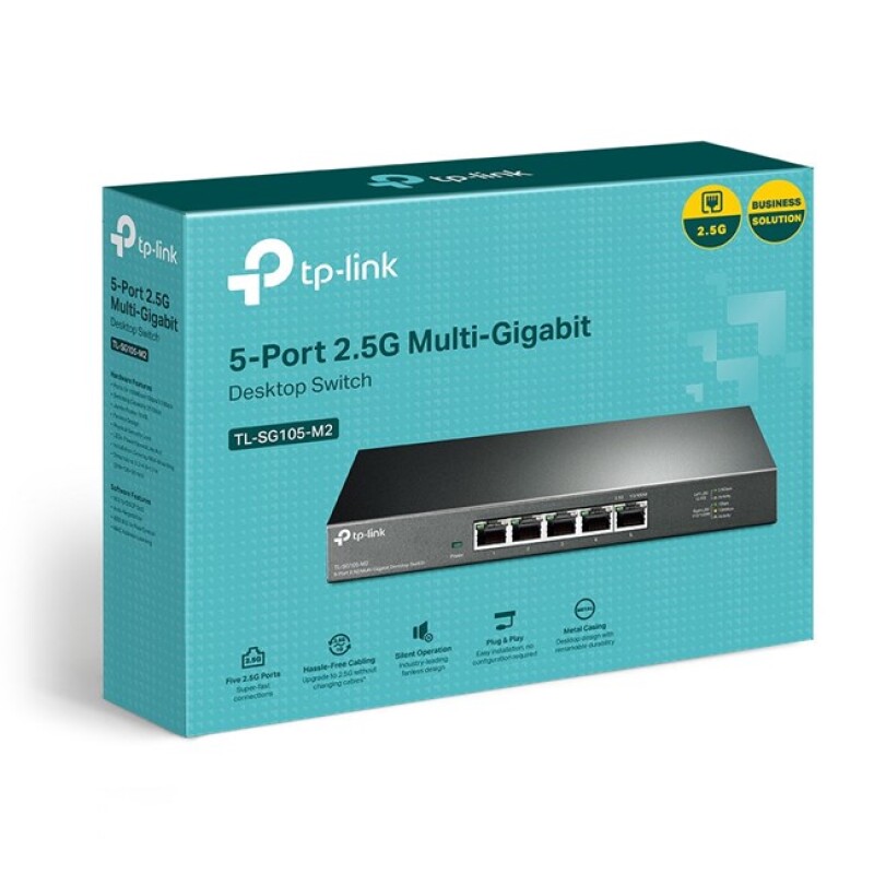 Tp-Link 5Port 2.5G Multi-Gb (TL-SG105-M2)