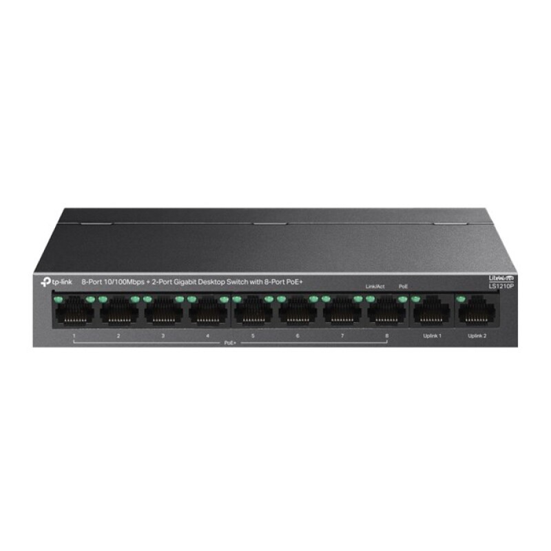 Tp-Link 8Port 10/100 Mbps (LS1210P)