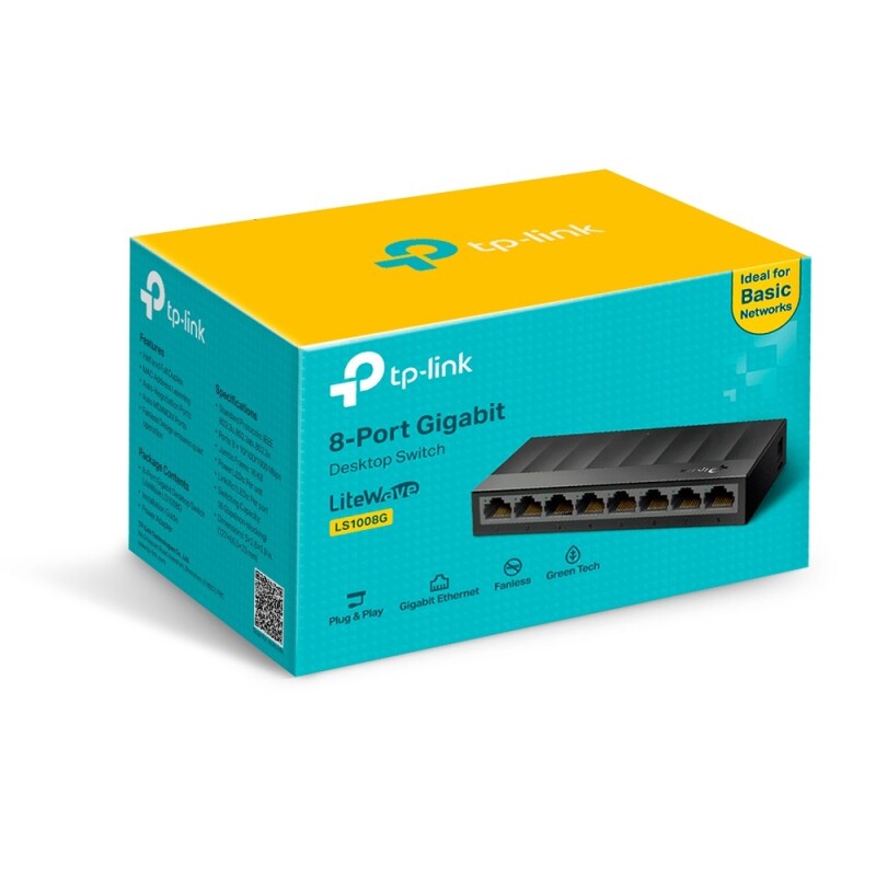 Tp-Link Gigabit 8Port (LS1008G)