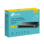 Tp-Link 10/100Mbps 9Port 8xPoE 63W (LS109P)