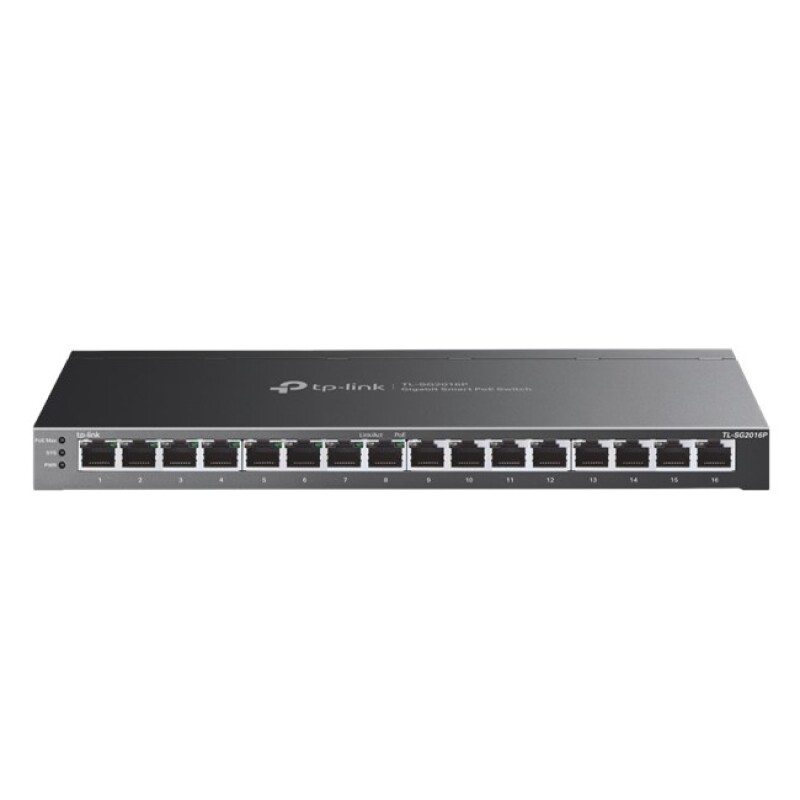 Omada 16Port Gigabit 8Port PoE 120W (TL-SG2016P)