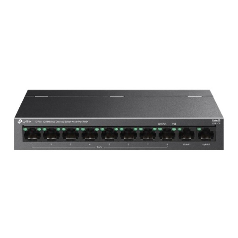 Tp-Link 10/100 Mbps 8Port PoE (LS110P)