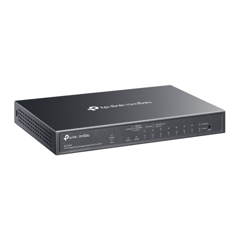Omada 10Port Gigabit 8xPoE 123W (ES210GMP)