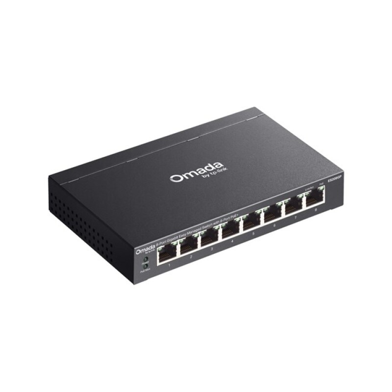 Omada 8Port PoE 64W (ES208GP)