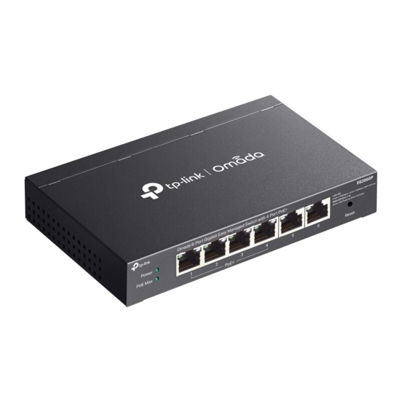 Omada 6Port Gigabit 4xPoE 65W (ES206GP)