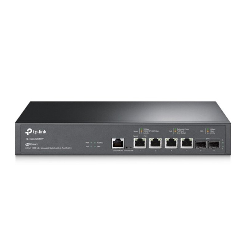 Omada 6Port 10G 4xPoE 200W (SX3206HPP)