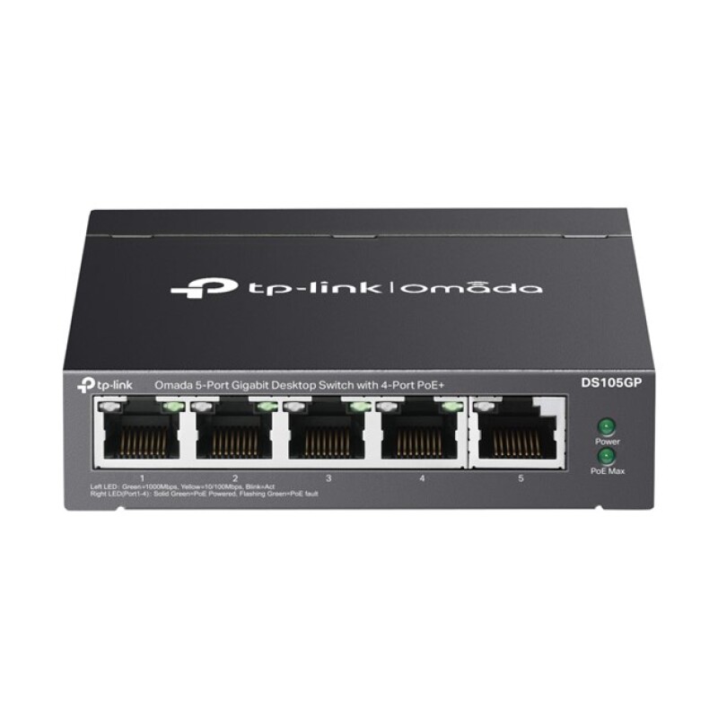 Omada 5Port Gigabit 4xPoE (DS105GP)
