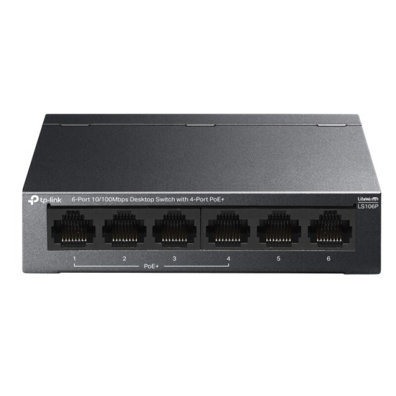 Tp-Link 10/100 Mbps 6Port4xPoE (LS106P)