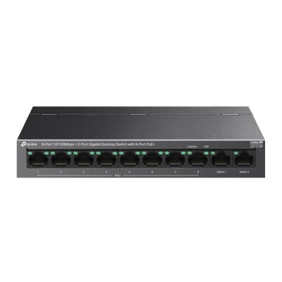 Tp-Link 8Port 10/100 Mbps 96W (LS1210P)