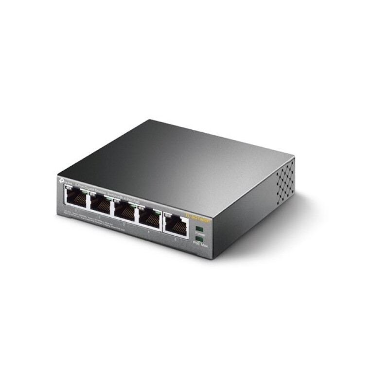 Tp-Link 5Port Gigabit 4xPoE 65W (TL-SG1005P)