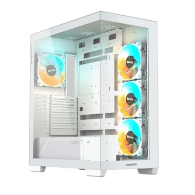 Gigabyte C500 Panaromic Beyaz Mid Tower ATX Psuyok