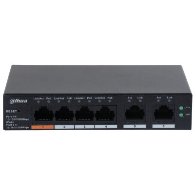 Dahua 4Port Gigabit PoE 60W(CS4006-4GT-60)