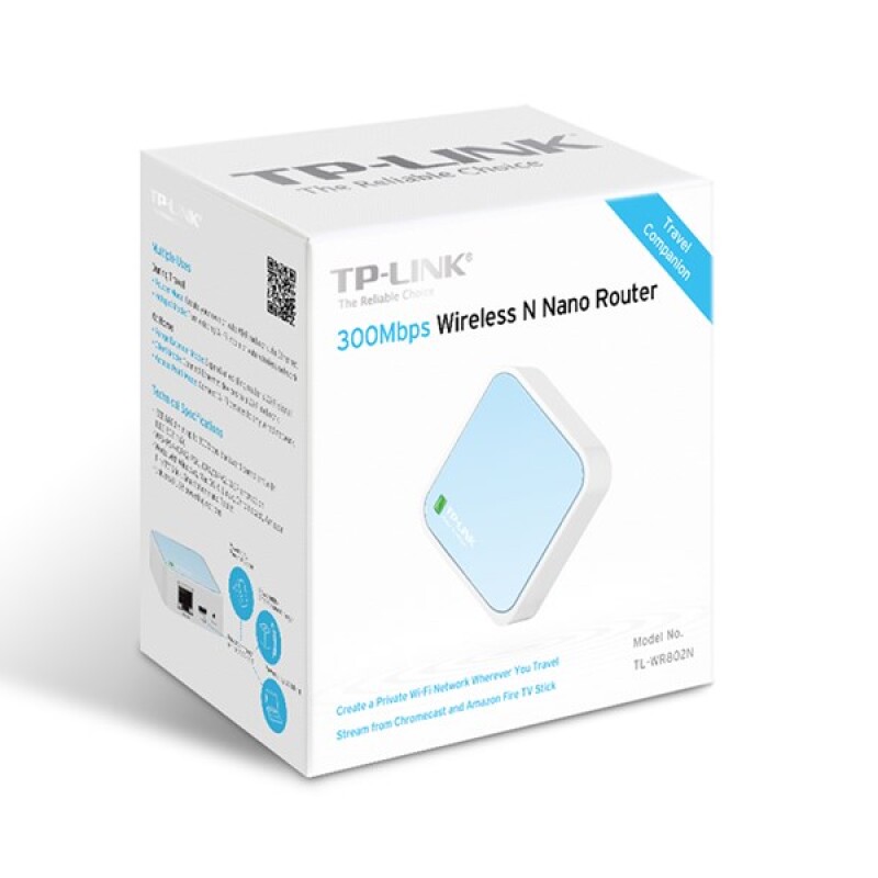 Tp-Link TL-WR802N Nano Router