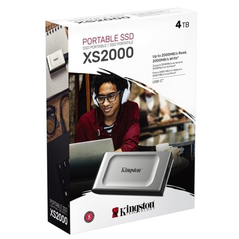 Kingston 4TB SXS2000 BOC Usb-C Taşınabilir SSD